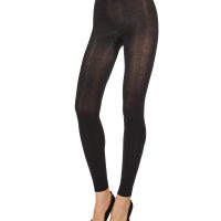 Women's Ultr-Soft Bamboo Blend Flat Knit Footless Tights - Image 2