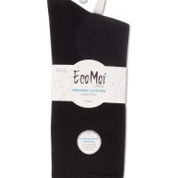 Women's Organic Cotton Basic Flat Knit Crew Sock - Image 5